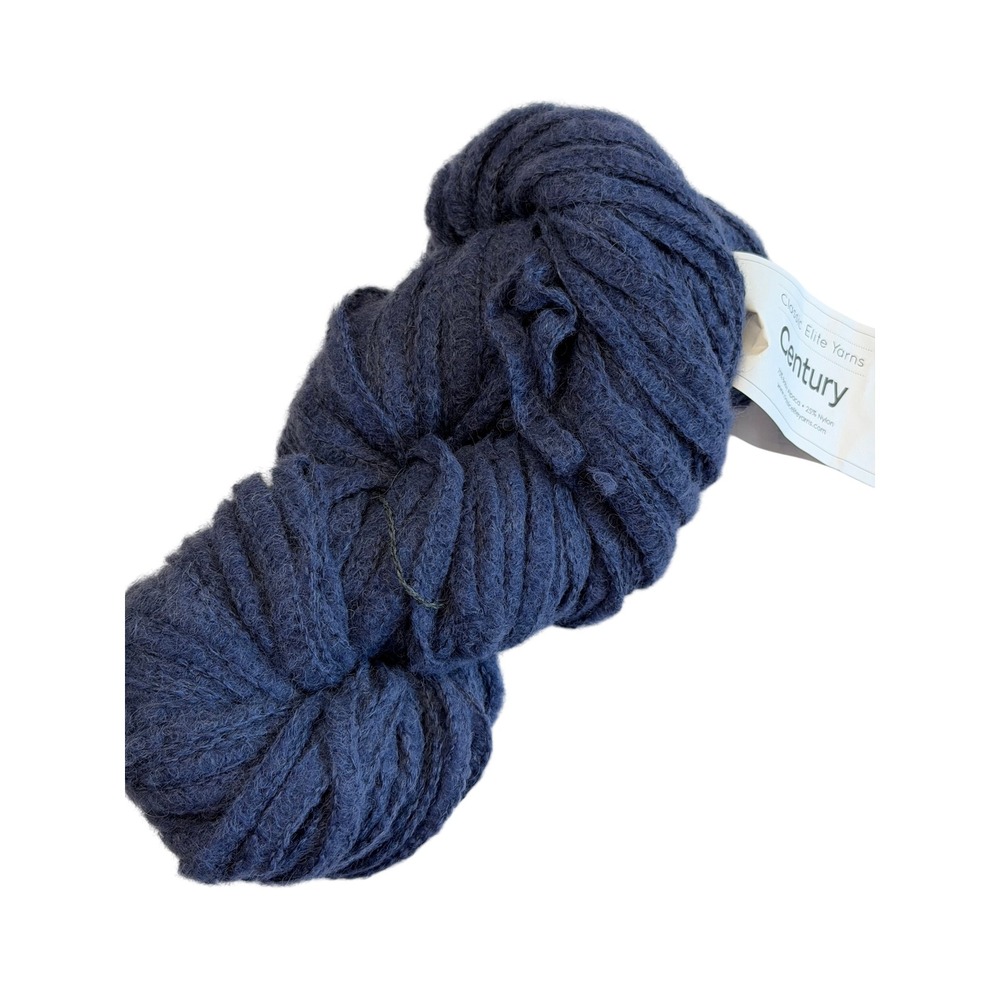 New Classic Elite Yarns 'Century" Blue Baby Alpaca Blend 100g Chainette Bulky